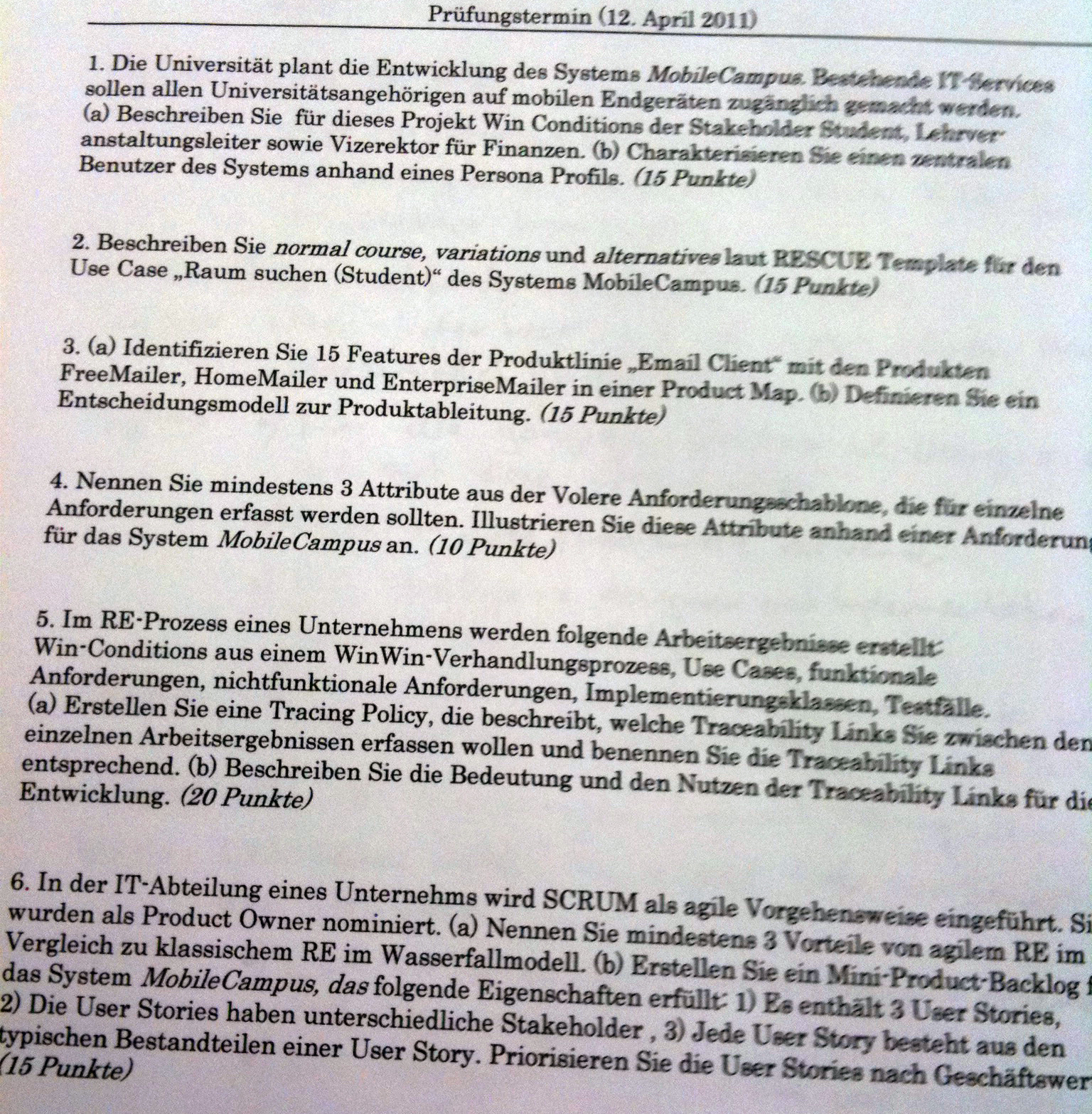 TU WienRequirements Engineering and Specification VU (Grünbacher) VoWi